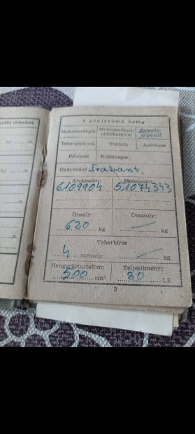 Trabant 500 dokumentum