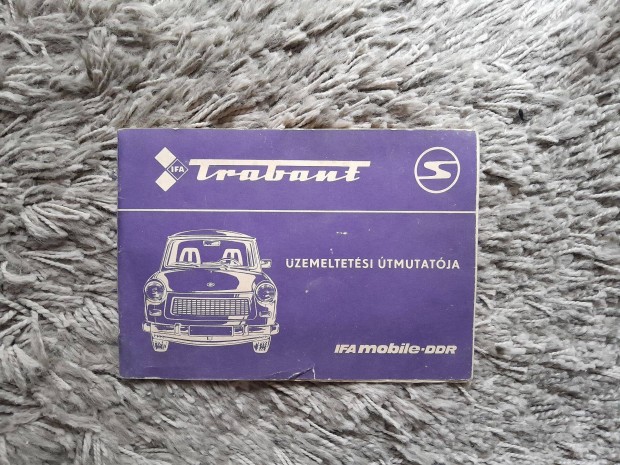 Trabant 601 601s 601 de luxe zemeltetsi tmutat 1985