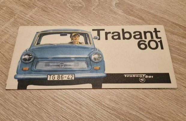 Trabant 601 Prospektus 1964 Magyar Nyelv !!!