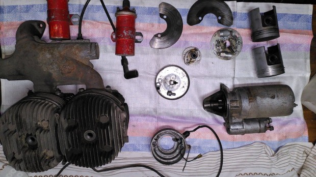 Trabant 601 motor alkatr�szek