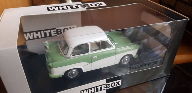 Trabant P50 1:24 White Box nem 1:18 !