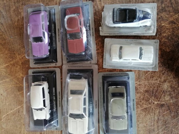 Trabant , Tatra , Dacia , Zastava , IFA , Zaporozsec 1/43 modell