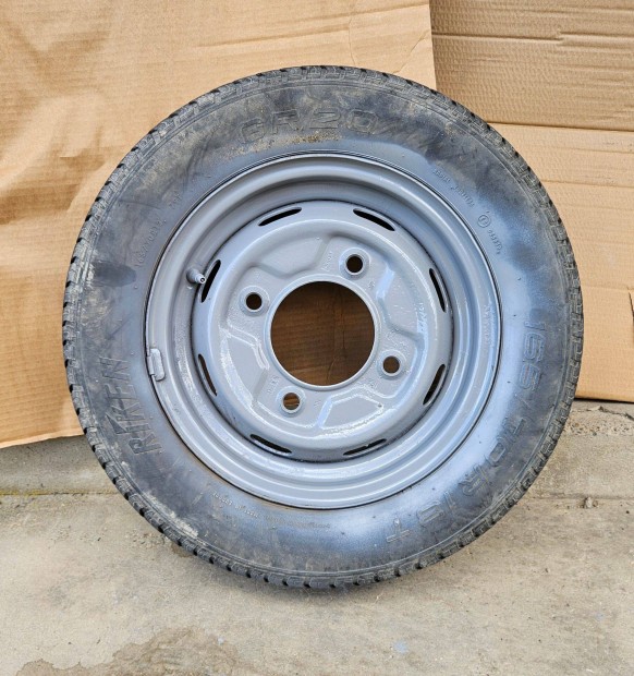 Trabant kerék pótkerék felni gumival 89-es évjárat