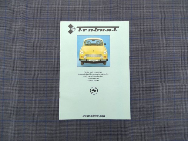 Trabant magyar nyelv prospektus