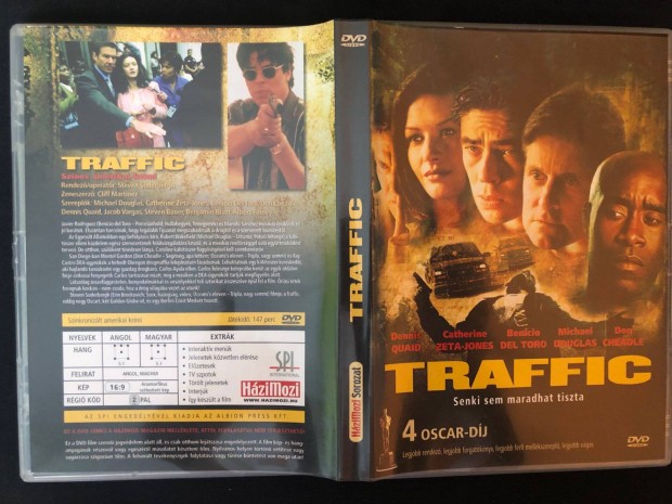 Traffic DVD (karcmentes, Hzimozi kiads, Michel Douglas)