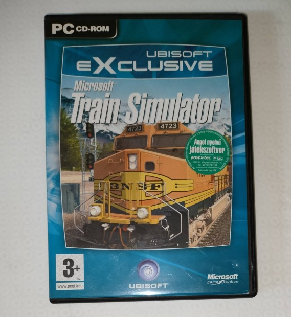 Train Simulator Vonat szimultor pc jtk 2 lemezes 