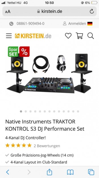 Traktor Kontrol S3 DJ Performance SET