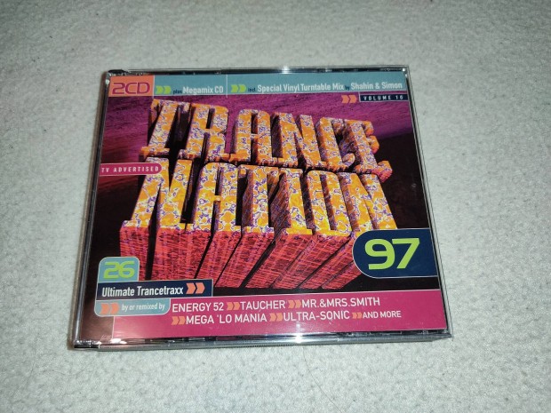 Trance Nation '97 (3CD)(Scooter,Ultra-Sonic,Sunbeam,Energy 52)