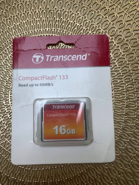 Transcend 16 GB CF krtya, nem hasznlt