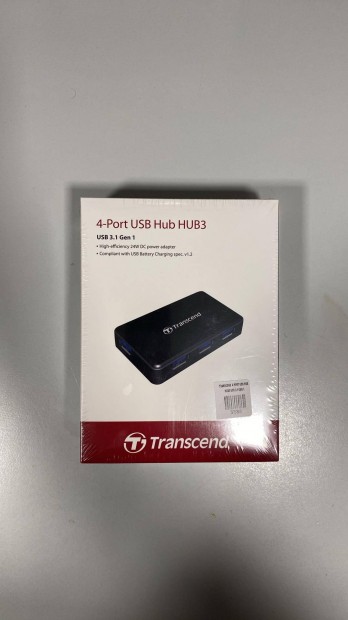 Transcend USB 3.0 4-PORT Kls Tp