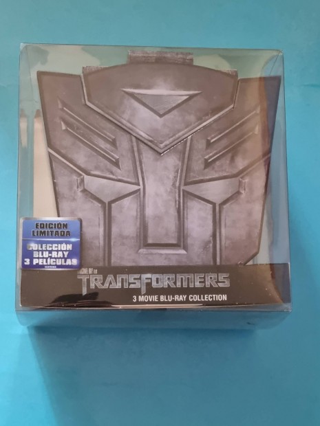 Transformers 1,2,3rsz (limitlt fej dszkiads) Blu-ray