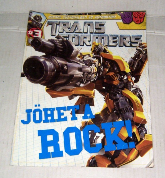 Transformers 3 Jhet a Rock (2008) hinyos