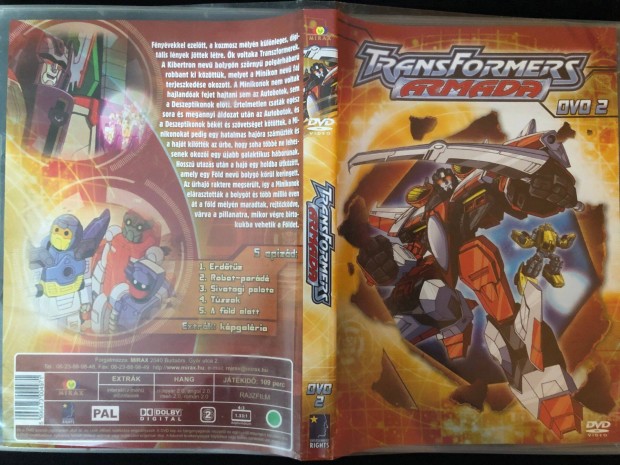 Transformers Armada 2. DVD