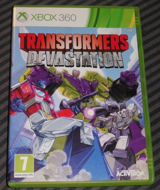 Transformers Devastation (Rajzfilmes, Robotos) Gyri Xbox 360 Jtk