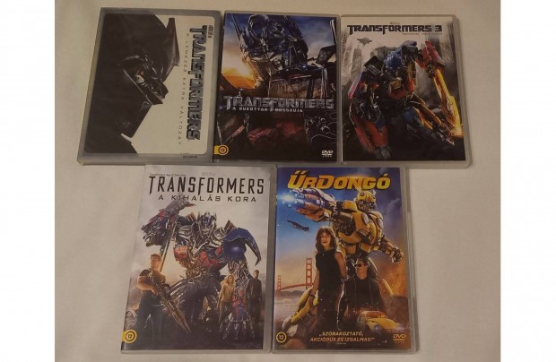 Transformers Dvd Filmek , 5 film egyben