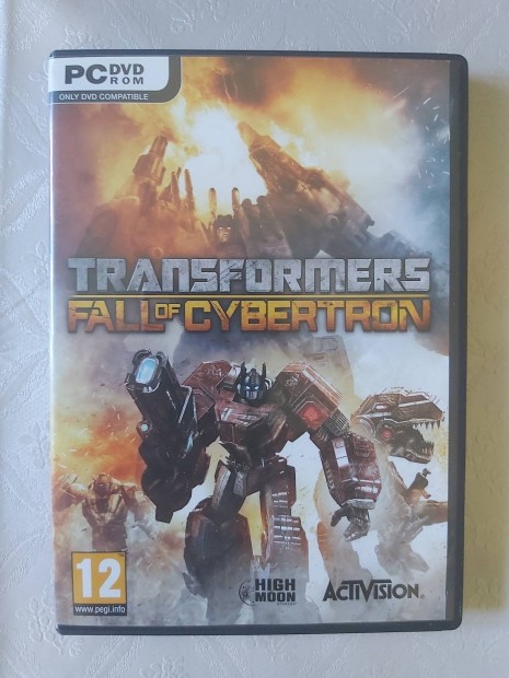 Transformers Fall OF Cybertron PC DVD jtk