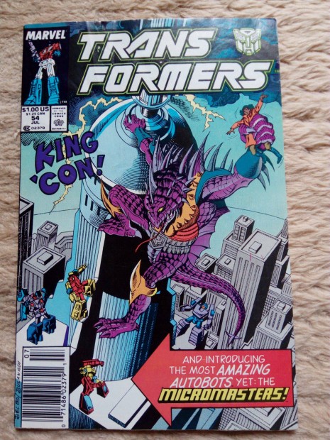 Transformers Marvel kpregny (1984-es sorozat): 54. szma elad!