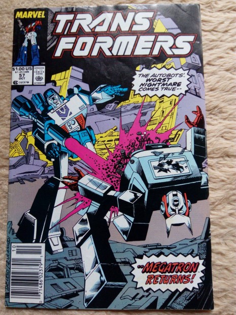 Transformers Marvel kpregny (1984-es sorozat): 57. szma elad!
