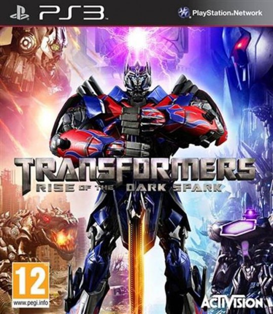 Transformers Rise of the Dark Spark eredeti Playstation 3 jtk