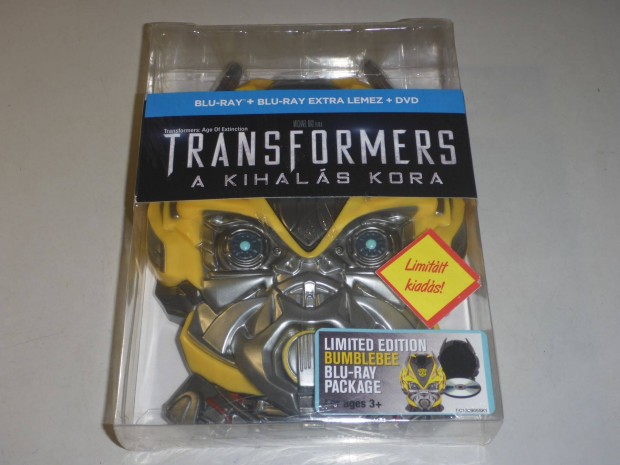 Transformers: A kihals kora-limitlt rdong dobozban blu-ray film"