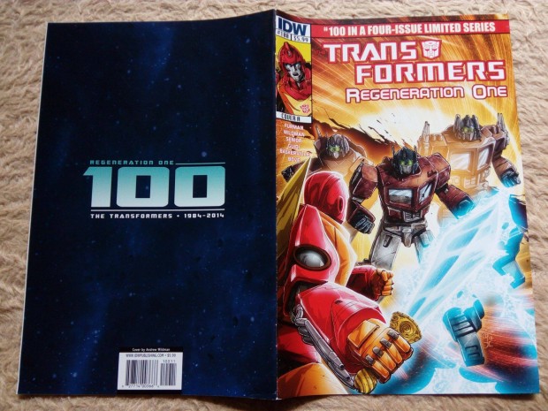 Transformers: Regeneration one (2012-es sorozat): 100. szm (utols)