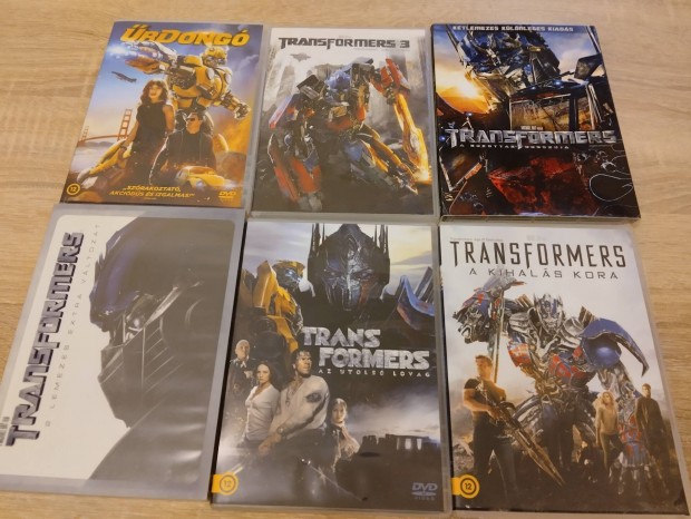 Transformers dvd gyjtemny 