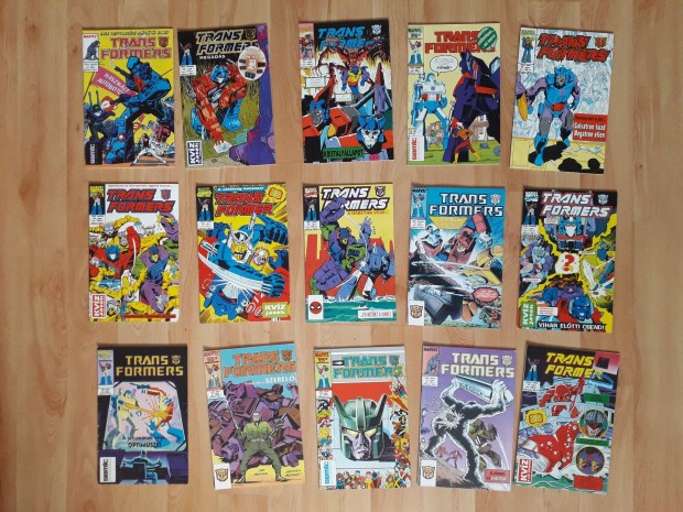 Transformers képregények gyűjtőnek ajándéknak kreatívkodónak sürgősen