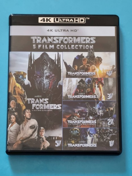 Transformers mind az 5rsz 4K blu-ray