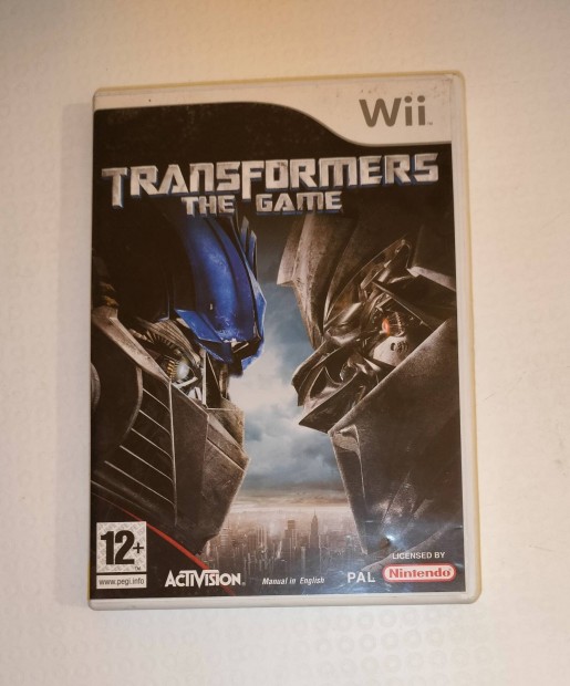 Transformers the game Nintendo Wii jtk 