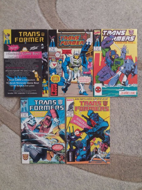 Transformers vol. 1. 13, 18, 23, 32, 34. szmok