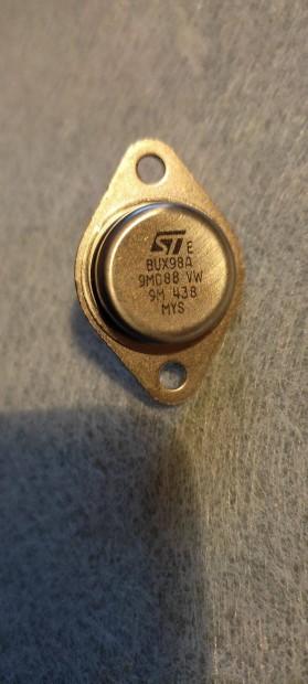 Tranzisztor BUX98A 450 V ( 1000 V) 30 A 250 W Eladó
