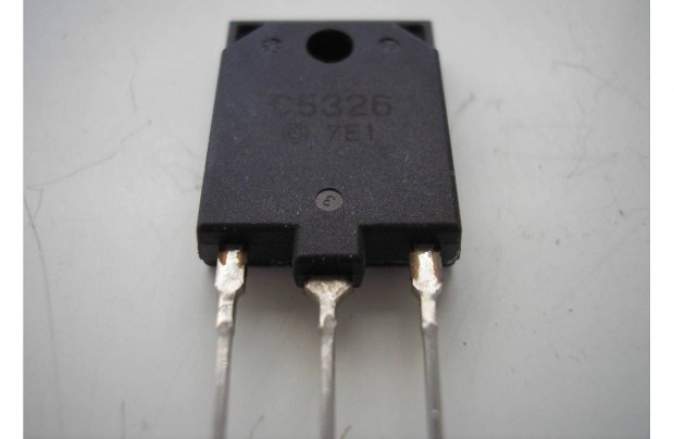 Tranzisztor , 2 SC 5326 ( BU 4508 AF ) , 1500 V , 8 A , bontott
