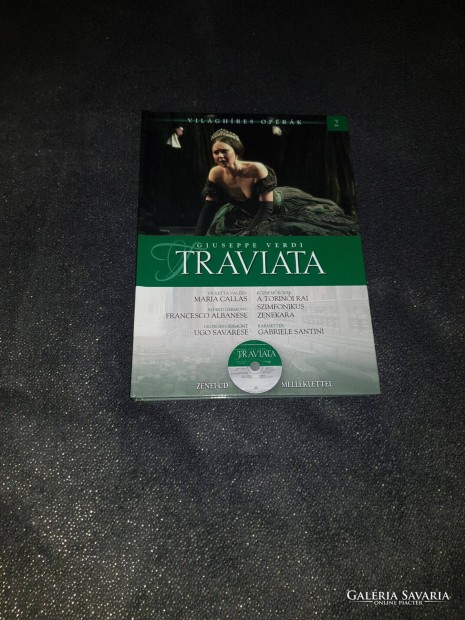 Traviata Giuseppe Verdi CD s knyv egyben