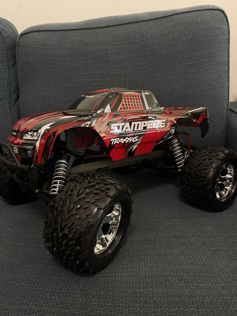 Traxxas stampede piros 1/10 rc aut