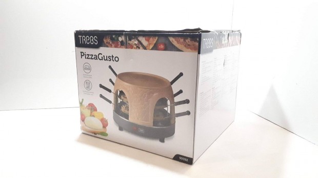 Trebs Pizza Gusto 8 szemlyes terrakotta pizzast kemence