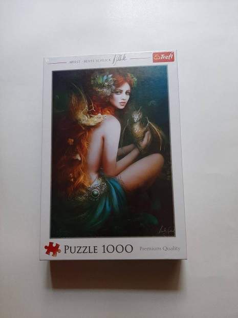 Trefl 1000 db-os puzzle, Bente Schlick Art, j, Bontatlan!