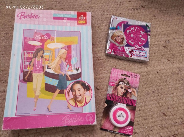 Trefl Barbie puzzle 160 db-os, Barbie mandala rajzol, hajsznez