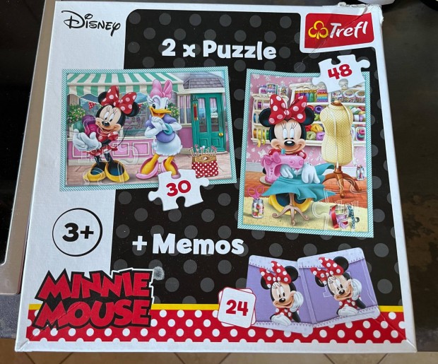 Trefl Disney Minnie puzzle, memria