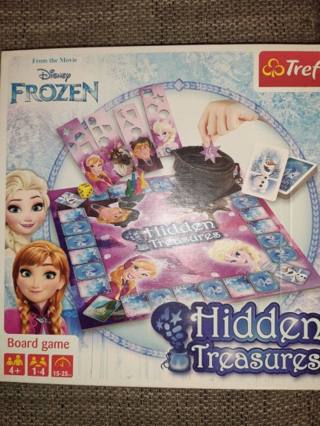 Trefl Frozen Hidden Treasure trsasjtk 4ves kortl