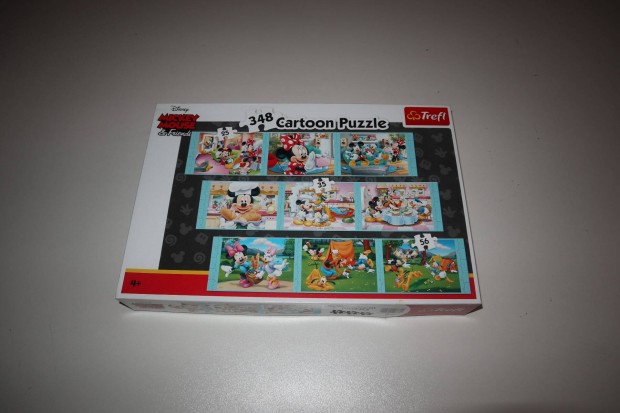 Trefl Mickey s Minnie Puzzle 9 kirak egyben Disney progresszv kirak