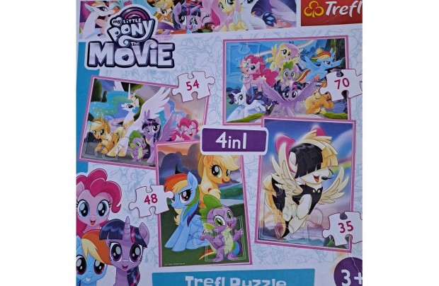 Trefl My Little Pony én kicsi pónim 4 in 1 puzzle kirakó