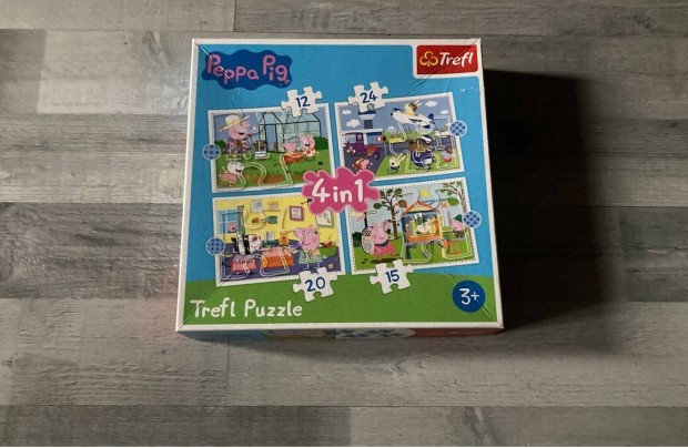 Trefl Peppa Malac Pig Peppa emlékei 4 az 1-ben 4in1 puzzle