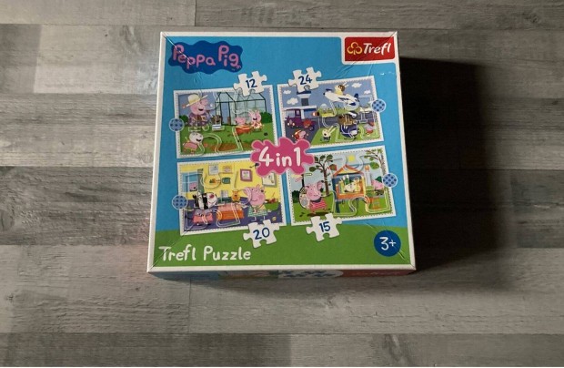 Trefl Peppa Malac Pig Peppa emlkei 4 az 1-ben 4in1 puzzle