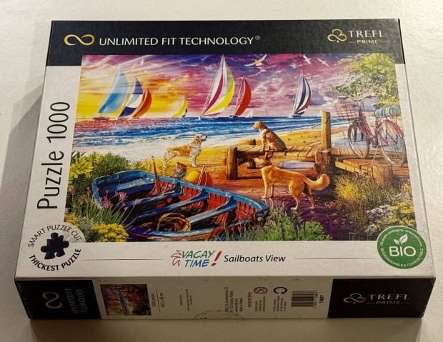 Trefl Prime Unlimited 1000 Puzzle, Sailboats