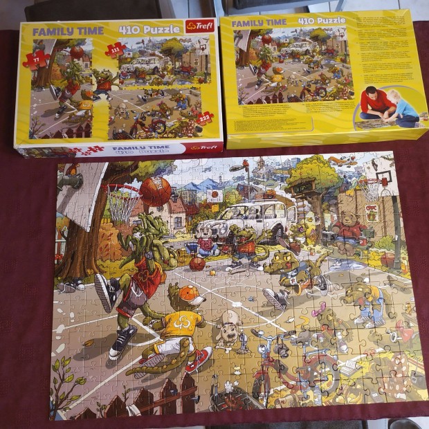 Trefl Puzzle 222+111+77 db-os puzzle / kirakó