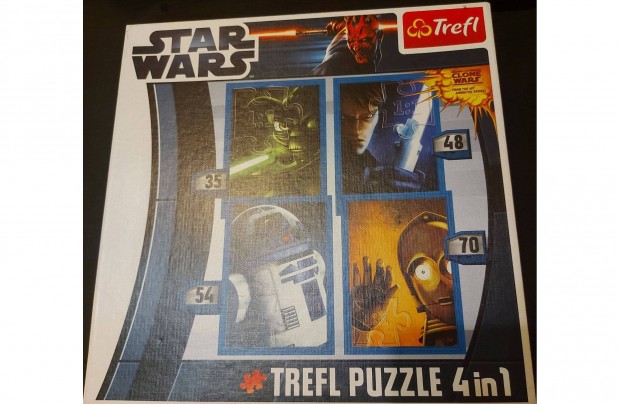 Trefl Star Wars puzzle 4in1