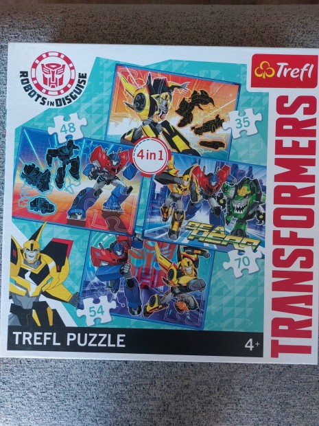 Trefl Transformers 4 in 1 puzzle