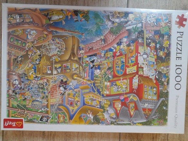 Trefl puzzle - Kaotikus kikt - 1000 db- j, Bontatlan