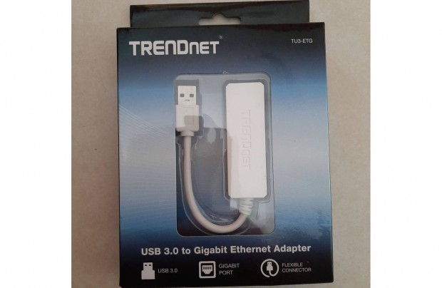 Trendnet hlzati krtya adapter, USB 3.0/Gigabit Ethernet