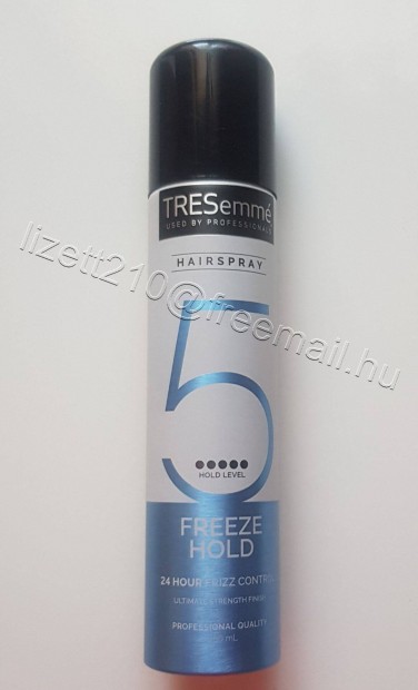 Tresemm Freeze Hold ers hajlakk vadonatj bontatlan csomagols